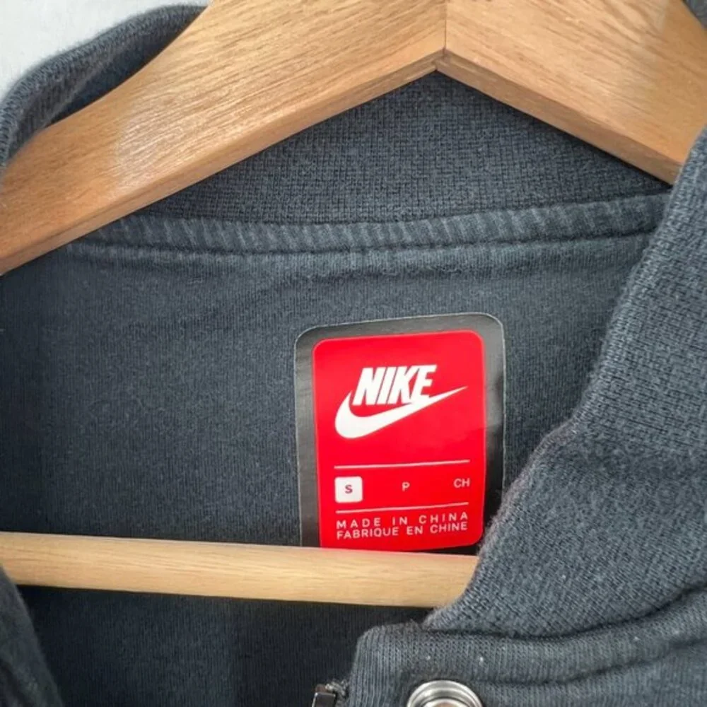Nike tech fleece destroyer jacket black baseball soft sweatshirt black active S‎
